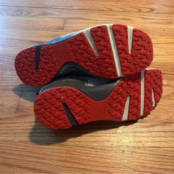 Ariat Orangish Red and Gray Athletic Sneakers-women’s size 8 - Picture 6 of 7